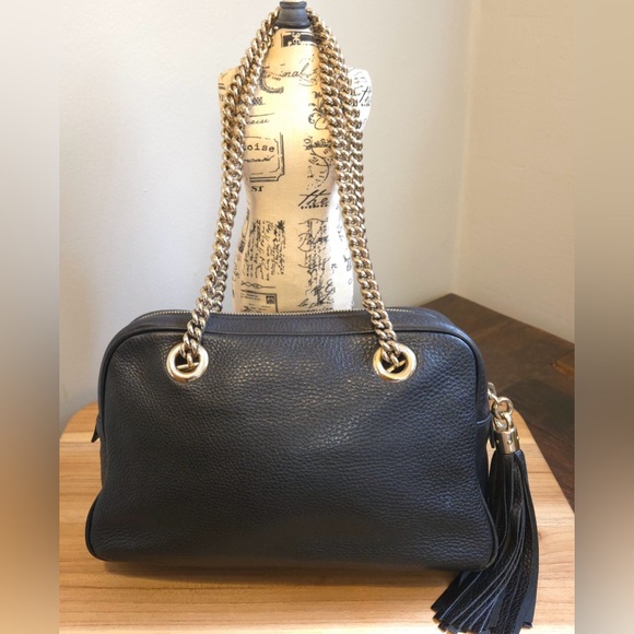 COA Included - Gucci Interlocking G Soho Shoulder Bag - LIKE NEW! - Picture 14 of 16